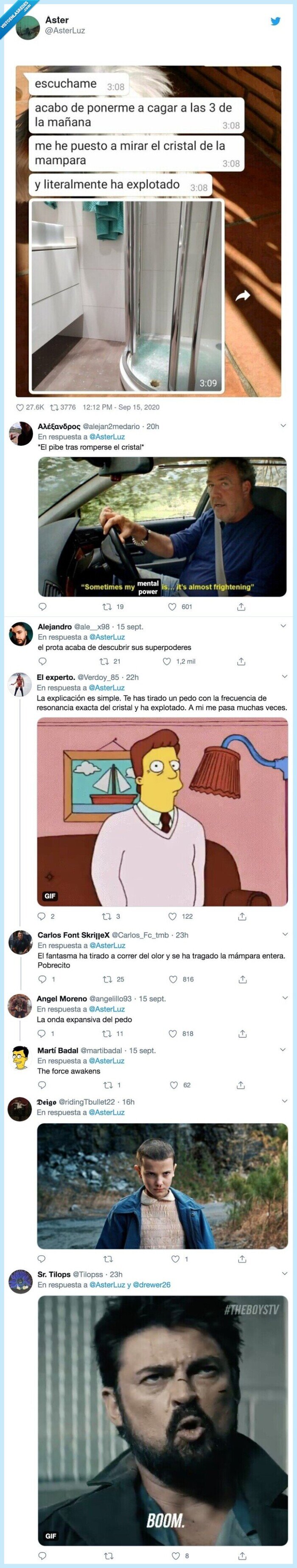 mampara,baño,explotar