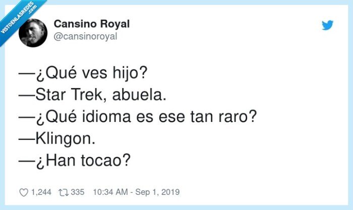 klingon,abuela,idioma,star trek,tocado