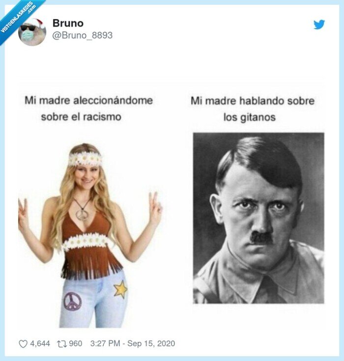 madre,racista,doble vara