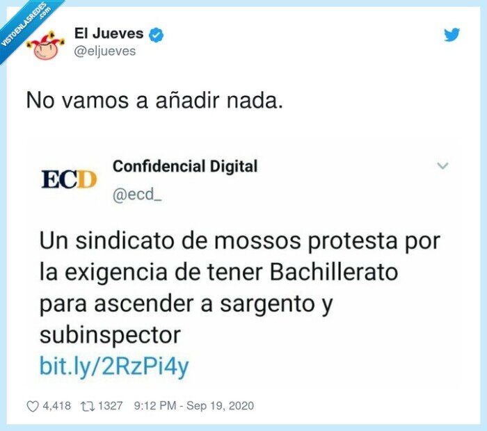 mossos,bachillerato,protesta,exigencia