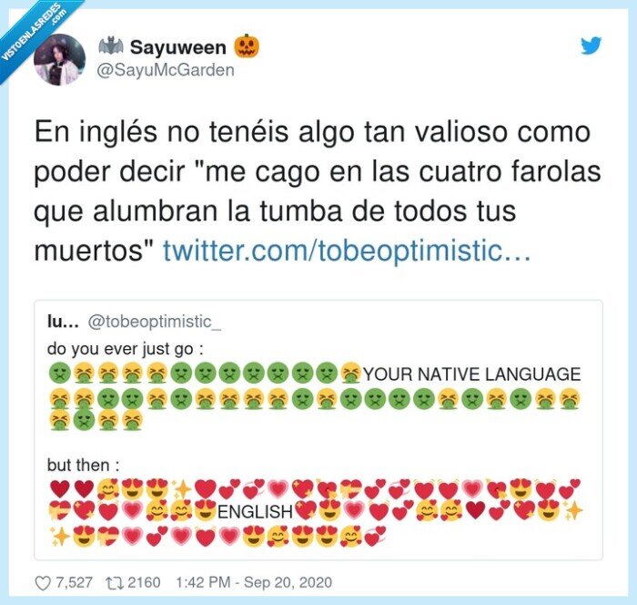 inglés,farolas,idiomas,castellano