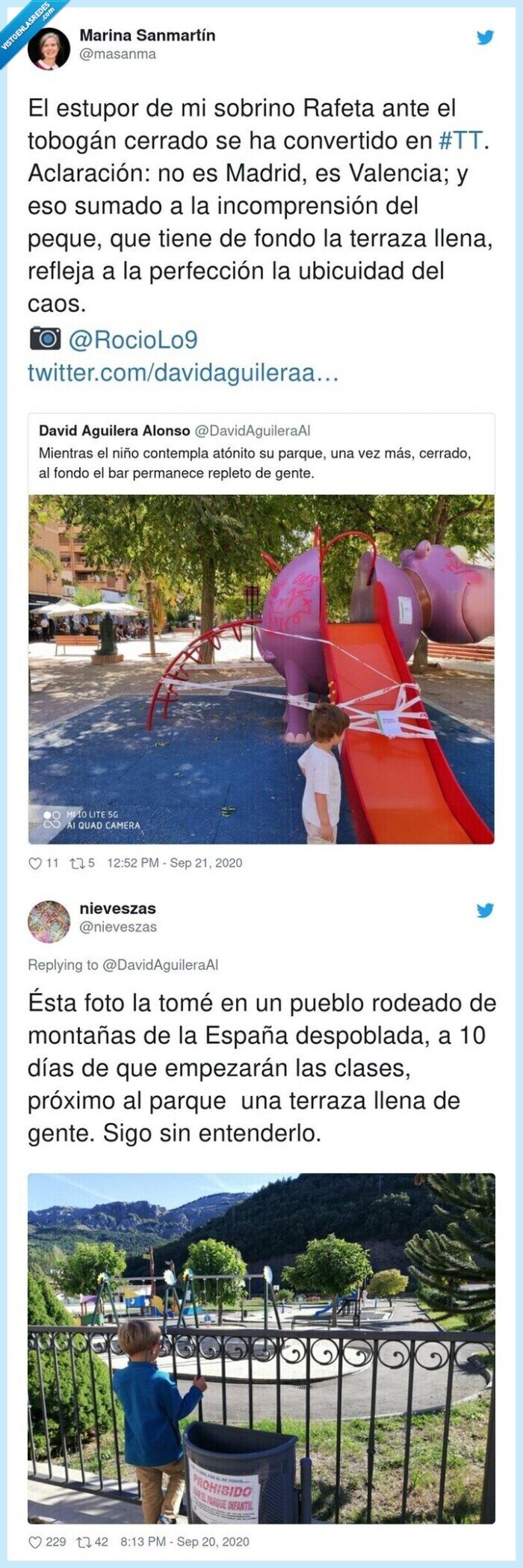 niño,parque,cerrado,medidas,coronavirus,pandemia,bares