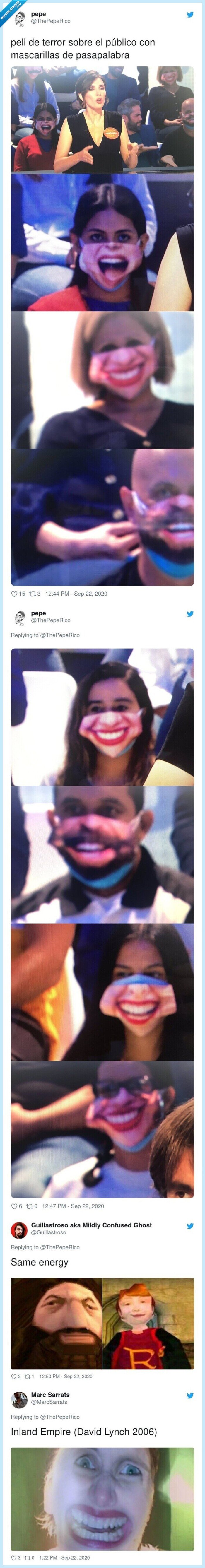 pasapabra,público,mascarillas,miedo