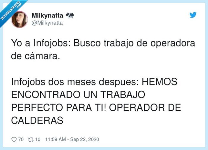 infojobs,criterios,operadora,cámara,caldera
