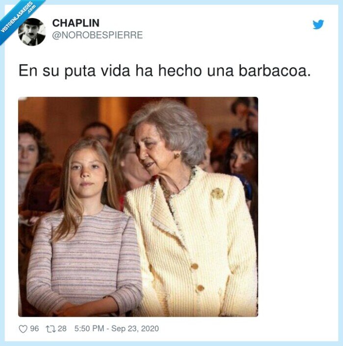 barbacoa,sofía,emérito,fotos