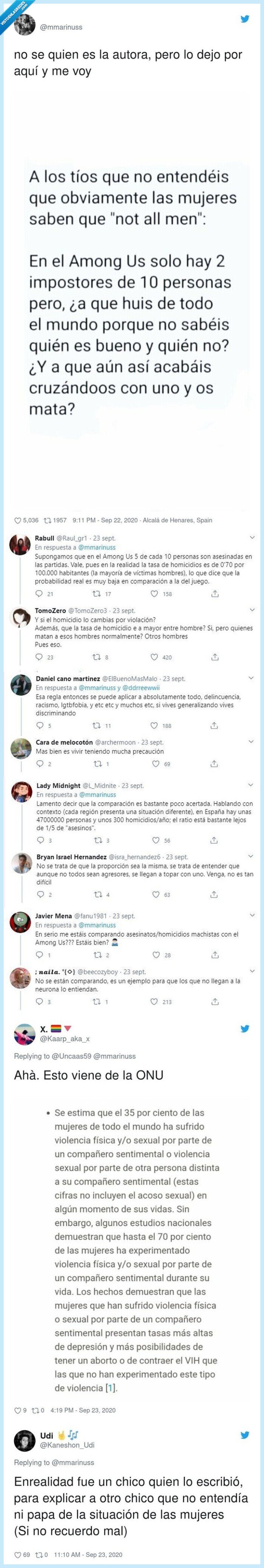mujeres,violencia,amongus,metáfora