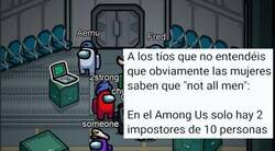 Enlace a La metáfora viral del Among Us para explicar la violencia hacia las mujeres que está generando un debate tochísimo en las redes