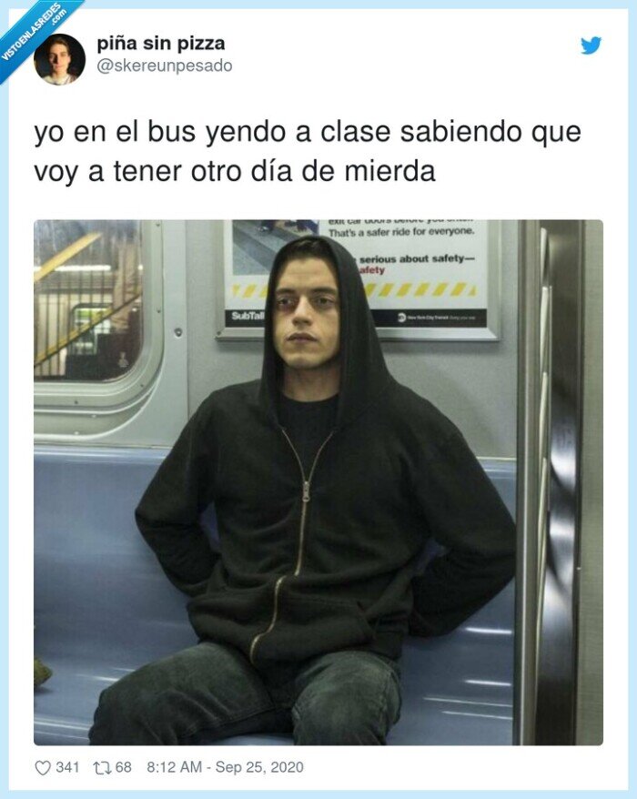 clase,metro,día,mierda