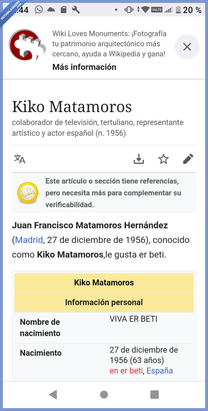 kiko,matamoros,beti,wikipedia