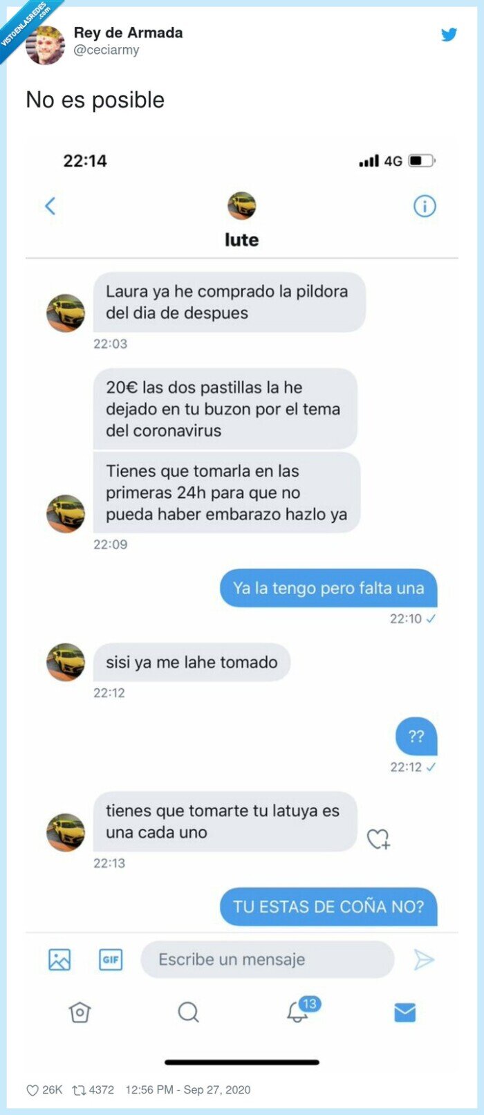 pastilla,anticonceptiva,novio,corto,tonto