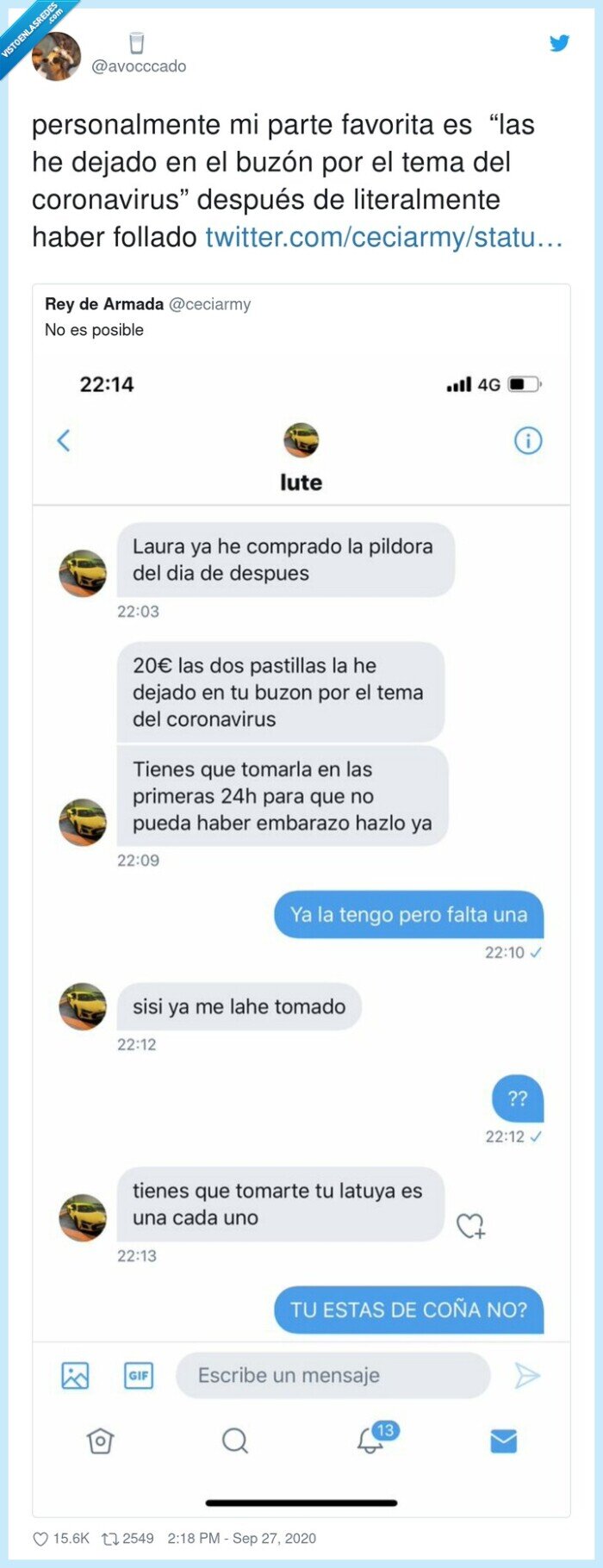 coronavirus,píldora,día,después,novia