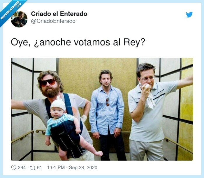 rey,noche,resaca,votación