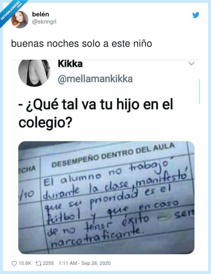 niño,futbolista,narcotraficante,colegio