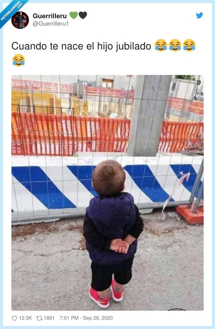 hijo,jubilado,obras