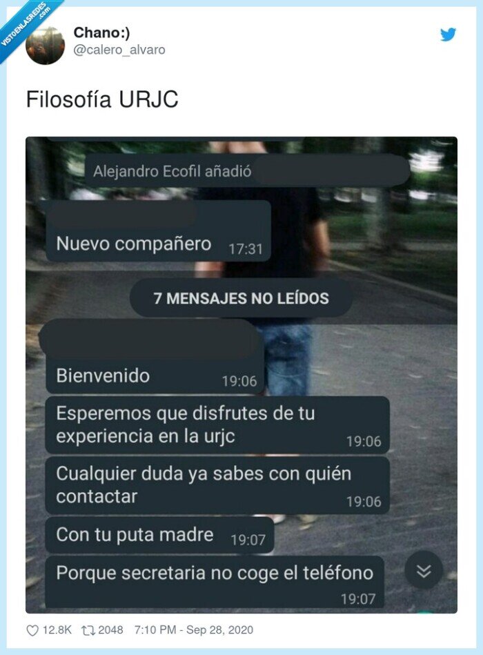 filosofía,urjc,teléfono,secretaria