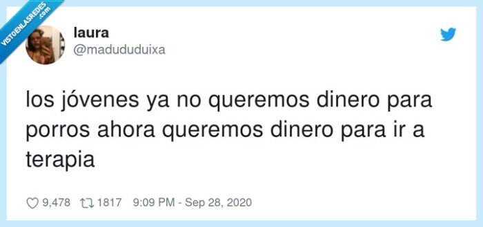 jóvenes,queremos,terapia,dinero,porros