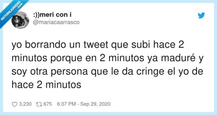 borrando,minutos,madurar,tweets