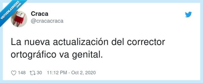 actualización,ortográfico,corrector,genital