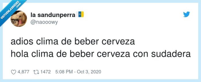 sudadera,cerveza,adios,clima,beber,hola