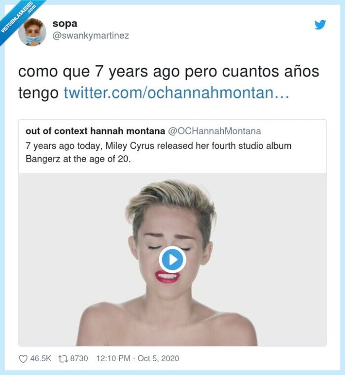 cuantos,years,miley,cyrus