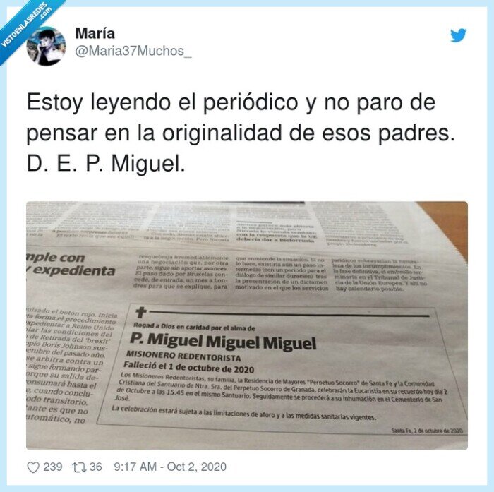 originalidad,periódico,miguel,padres,nombre,apellidos