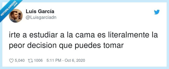 estudiar,cama,decisión,peor