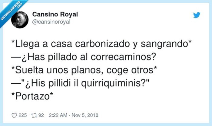 coyote,correcaminos,carbonizado,sangrando,portazo