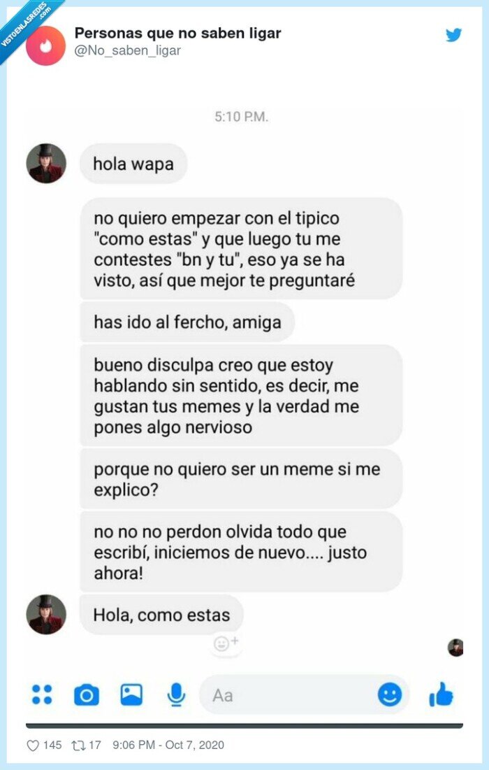 ligar,nervios,conversación,tinder