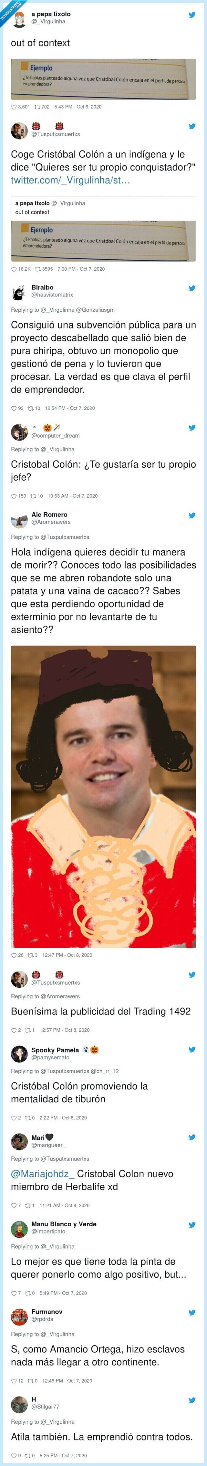 colón,libro,emprendedor,cachondeo