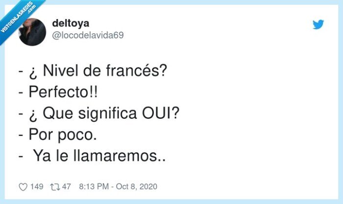 francés,nivel,llamar,oui
