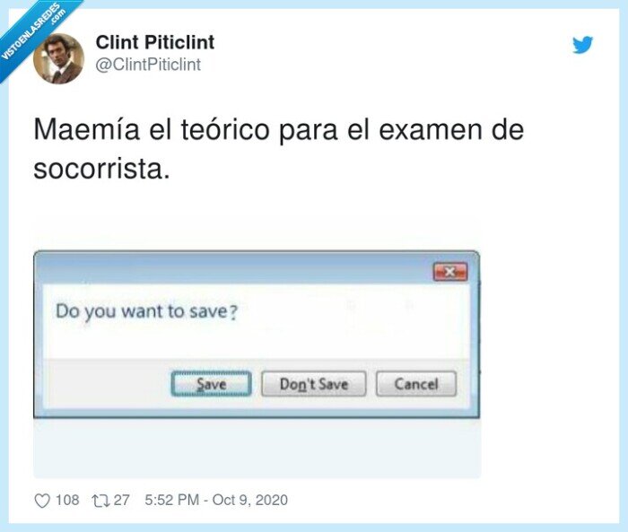 socorrista,teórico,examen