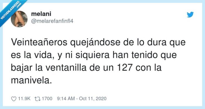 veinteañeros,quejas,ventanilla,manivela
