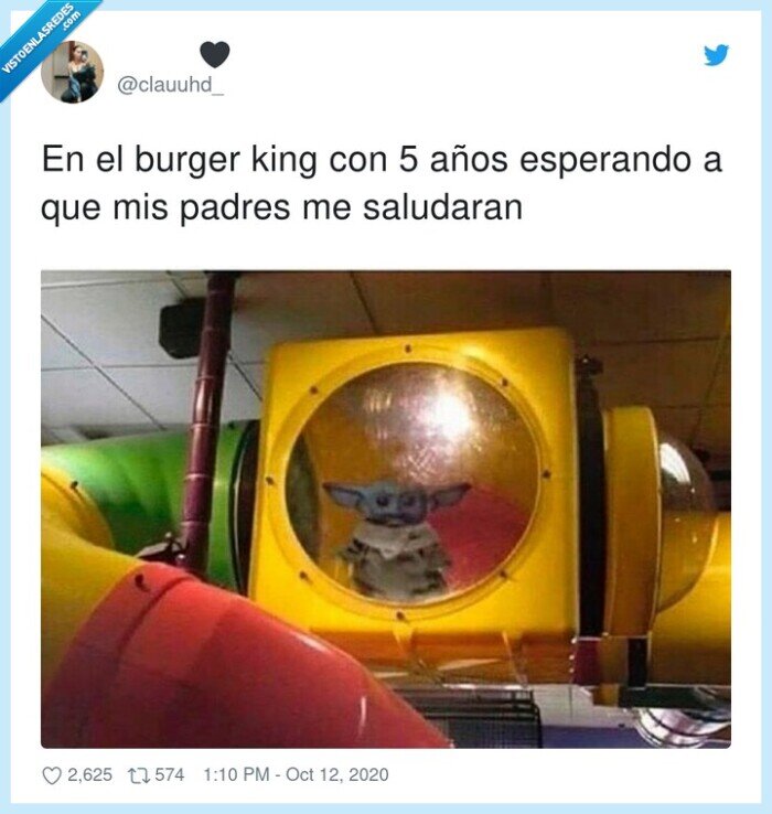 padres,saludos,pequeño,infancia,burger,king,tobogán