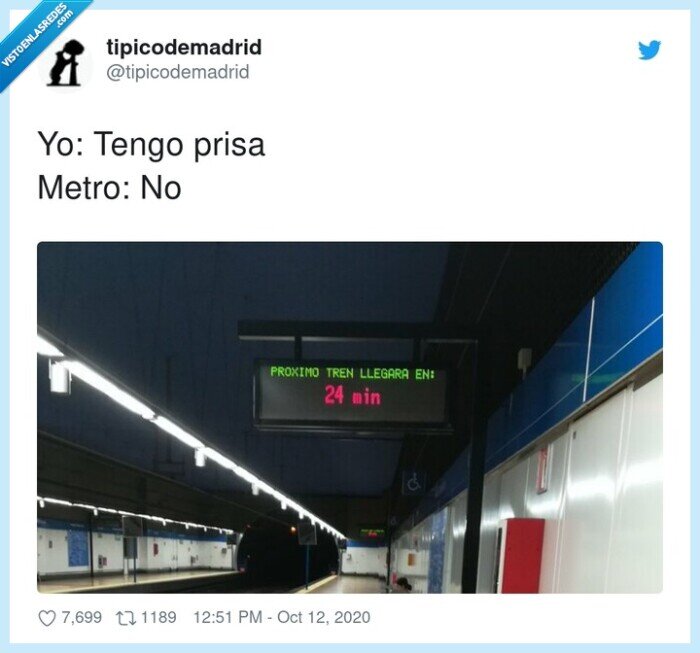 prisa,metro,tiempo