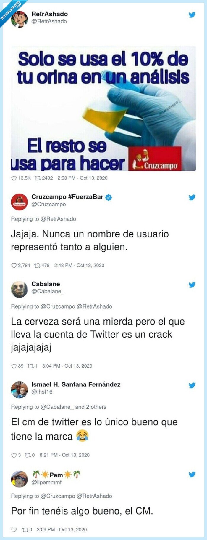 respuesta,cruzcampo,tuitero,contestación,cerveza,twitter