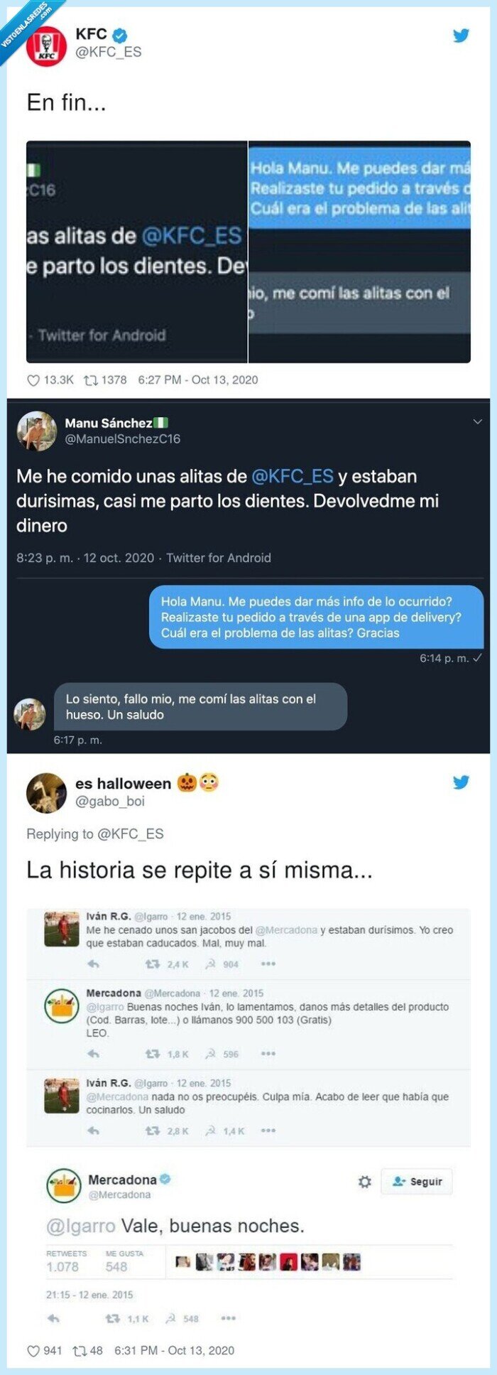 kfc,troleada,alitas,pollo,consumidor