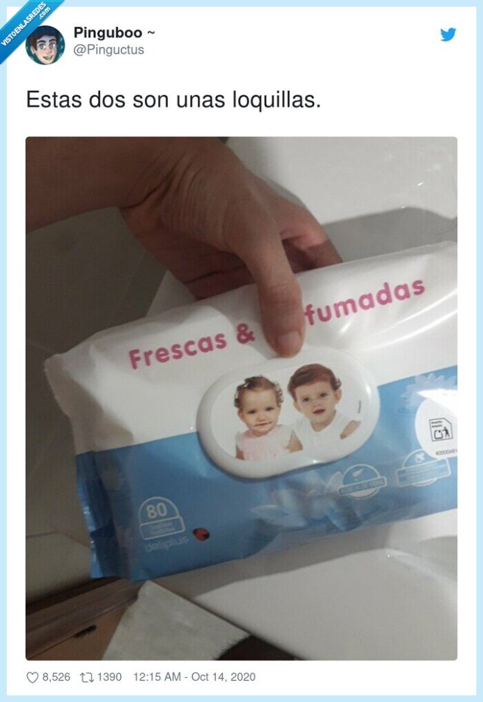 loquillas,frescas,fumadas,toallitas