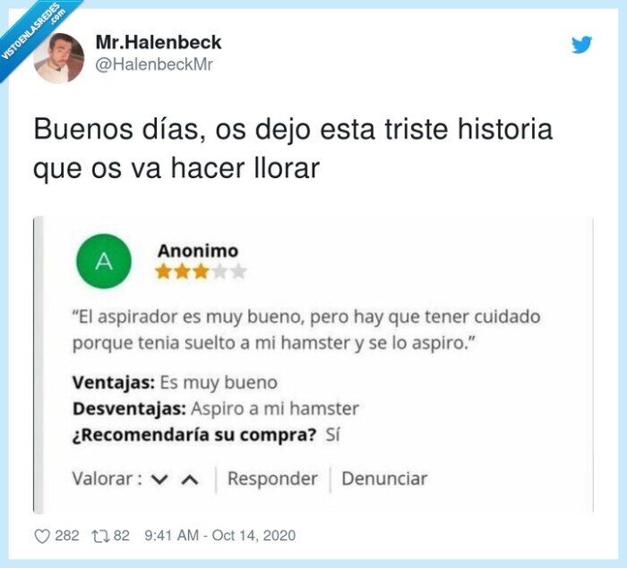 hámster,aspirador,recomendación,review