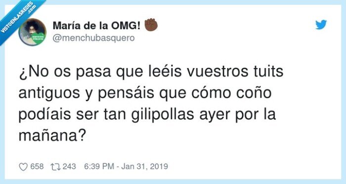 tweets,antiguos,ayer