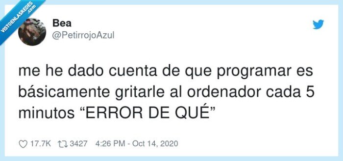 programar,error,gritar,ordenador