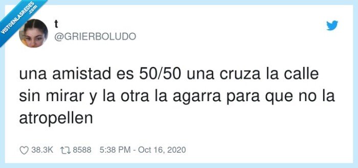 atropellen,amistad,agarra,50/50,cruza,calle