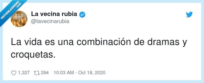 combinación,croquetas,dramas,vida