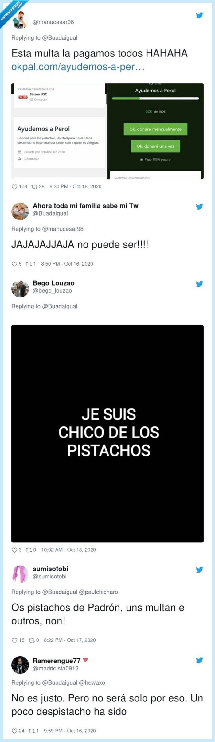 718825 - Este chaval se ha hecho viral por la multa más absurda de lo que llevamos de pandemia y Twitter se ofrece a pagársela, por @Buadaigual