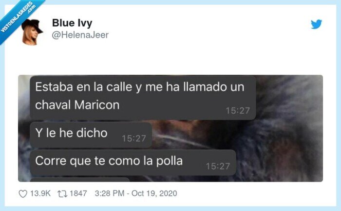 chaval,calle,respuesta,homofobia