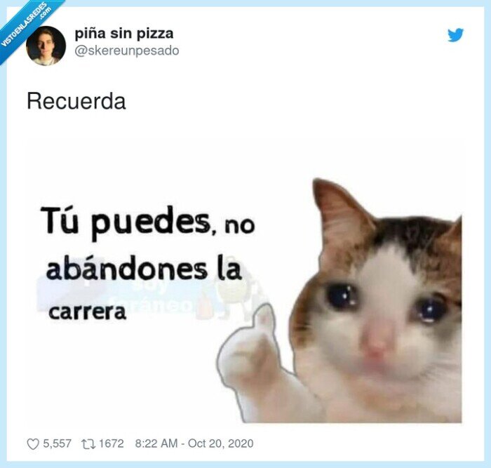 abandonar,carrera,ánimos