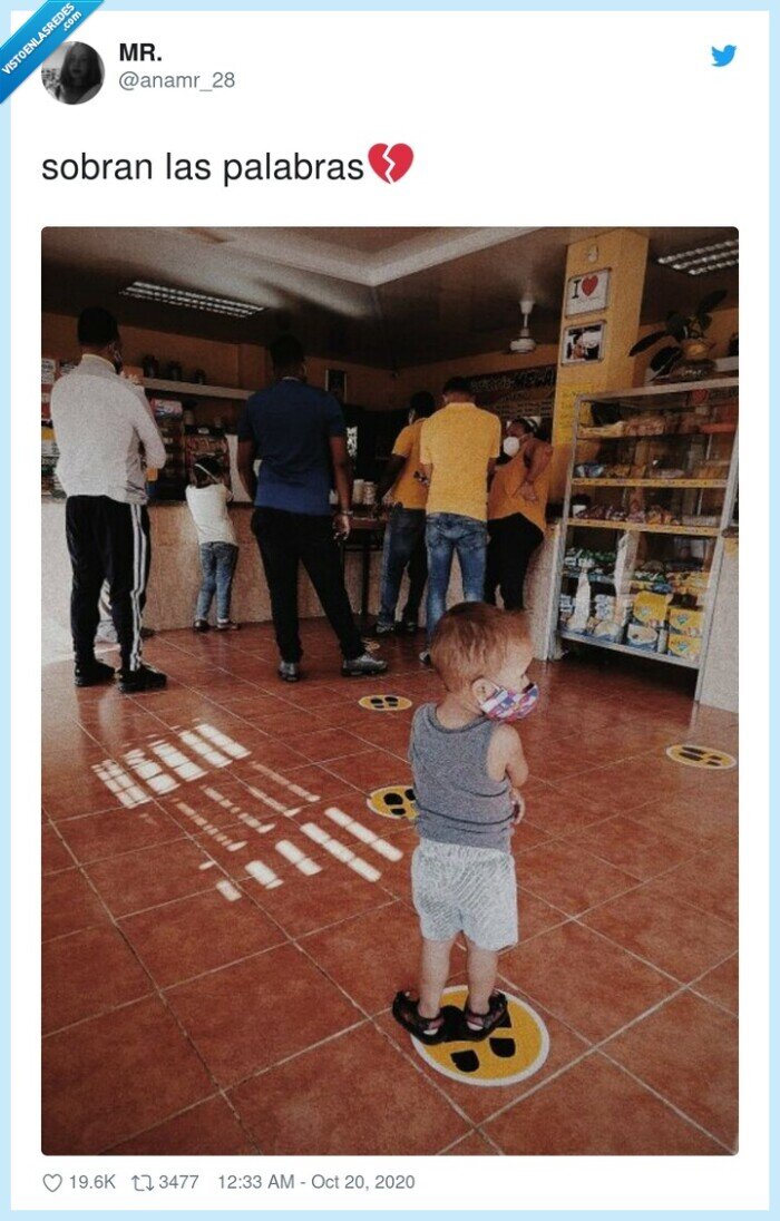 niño,mascarillas,distancia,lección,viral,adultos