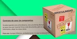 Enlace a Filtra un contrato de sexo sin compromiso que un colega suyo hace firmar a las chicas antes de tener relaciones y ojo a las 4 condiciones que pone, por @ceciarmy