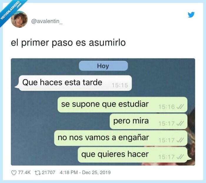 estudiar,tarde,engañar