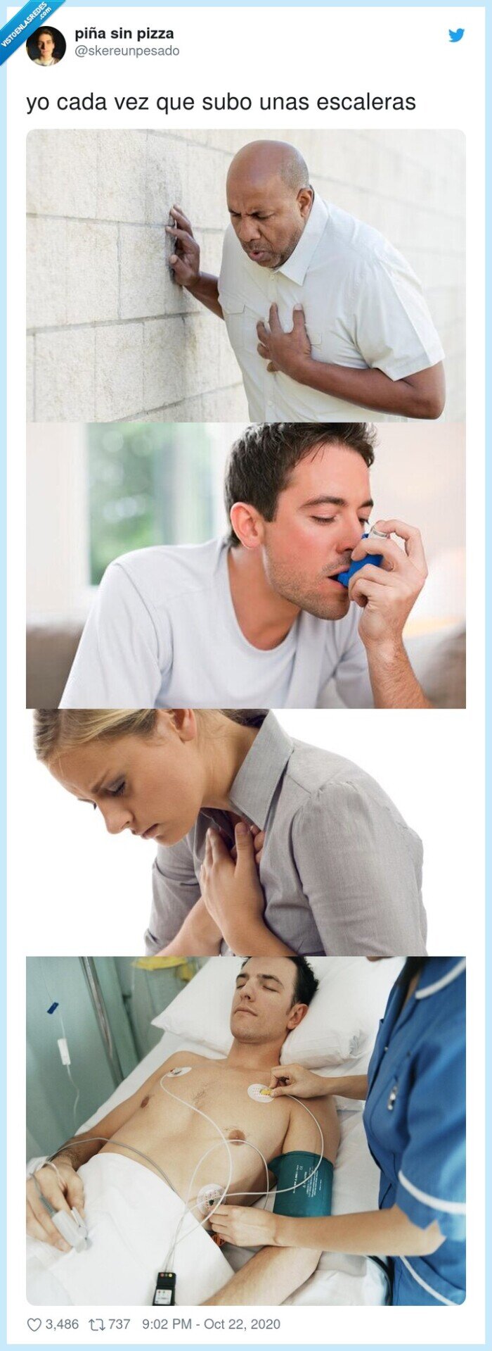 escaleras,pulmones,respiración,cansancio