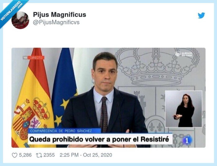 prohibido,resistiré,medidas,gobierno,pedro,sánchez